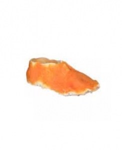 ZAPATILLA DE PIEL DE TERNERA CUBIERTA DE POLLO 7CM